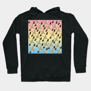 Snow Geese on the Rainbow Hoodie